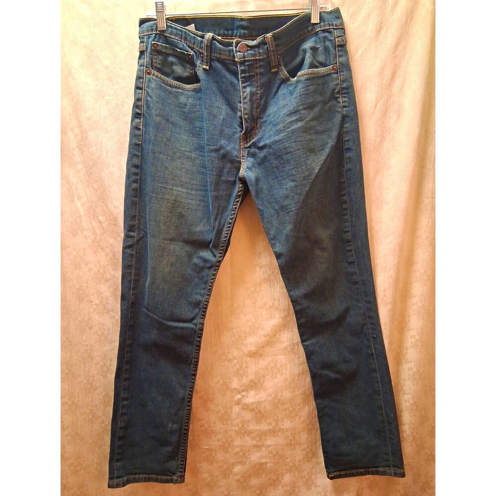Levi's 511 Men's Blue Denim Slim Fit Jeans Medium Wash 5-Pocket W34 L30